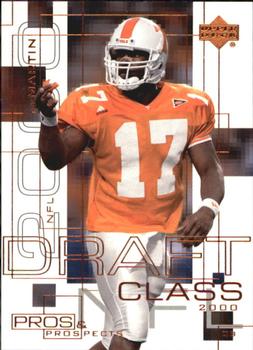 2000 Upper Deck Pros & Prospects #123 Tee Martin Front