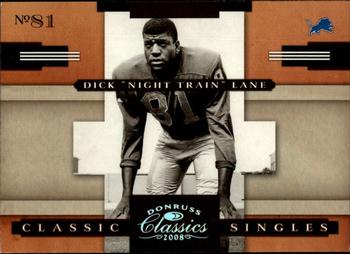 2008 Donruss Classics - Classic Singles Silver Holofoil #CS-17 Dick Lane Front
