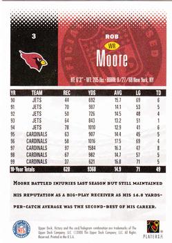 2000 Upper Deck Victory #3 Rob Moore Back