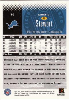 2000 Upper Deck Victory #70 James Stewart Back