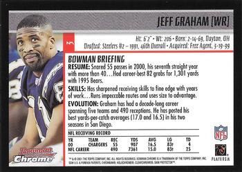 2001 Bowman Chrome #3 Jeff Graham Back
