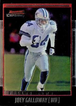 2001 Bowman Chrome #40 Joey Galloway Front