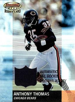 2001 Bowman's Best #110 Anthony Thomas Front