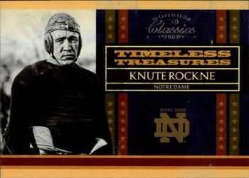 2008 Donruss Classics - Timeless Treasures #TT-4 Knute Rockne Front