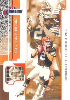 2001 Fleer Game Time #39 Tim Couch Front