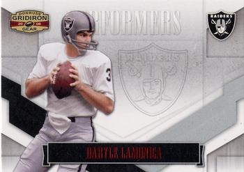 2008 Donruss Gridiron Gear - Performers Red #P-15 Daryle Lamonica Front