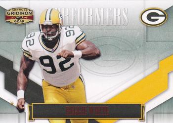 2008 Donruss Gridiron Gear - Performers Red #P-39 Reggie White Front