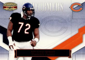 2008 Donruss Gridiron Gear - Performers Red #P-46 William Perry Front