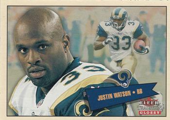 2001 Fleer Tradition Glossy #120 Justin Watson Front