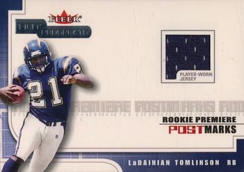 2001 Fleer Hot Prospects - Rookie Premiere Postmarks #NNO LaDainian Tomlinson Front