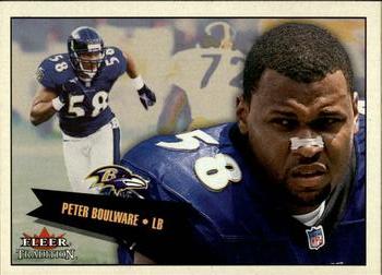 2001 Fleer Tradition #25 Peter Boulware Front