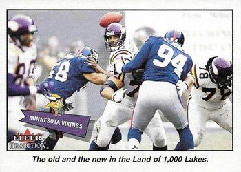 2001 Fleer Tradition #355 Minnesota Vikings Front