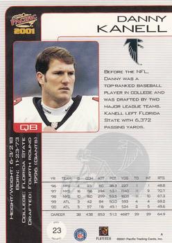 2001 Pacific #23 Danny Kanell Back