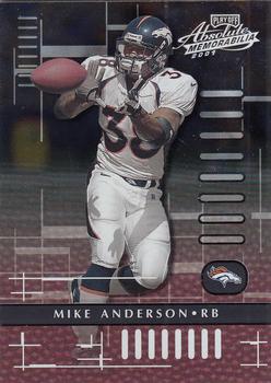 2001 Playoff Absolute Memorabilia #29 Mike Anderson Front