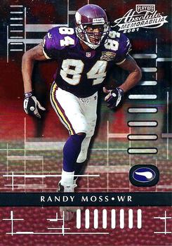 2001 Playoff Absolute Memorabilia #51 Randy Moss Front