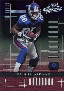 2001 Playoff Absolute Memorabilia #58 Ike Hilliard Front