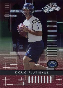 2001 Playoff Absolute Memorabilia #76 Doug Flutie Front