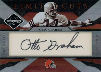 2008 Leaf Limited - Cuts Autographs #LC-21 Otto Graham Front