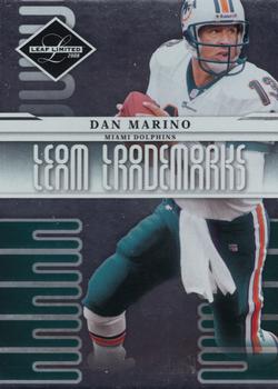 2008 Leaf Limited - Team Trademarks #T-2 Dan Marino Front