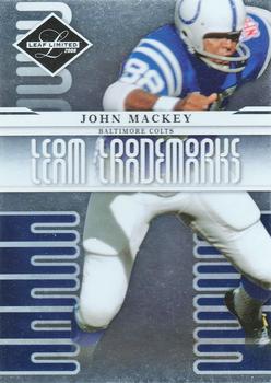 2008 Leaf Limited - Team Trademarks #T-11 John Mackey Front