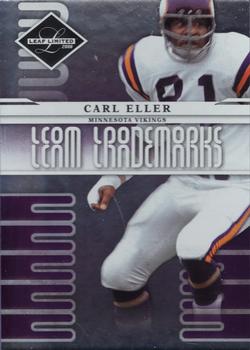 2008 Leaf Limited - Team Trademarks #T-18 Carl Eller Front