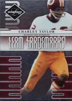 2008 Leaf Limited - Team Trademarks #T-19 Charley Taylor Front