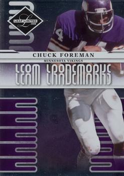 2008 Leaf Limited - Team Trademarks #T-20 Chuck Foreman Front