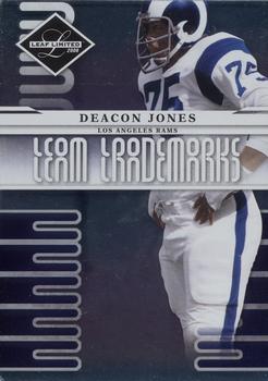 2008 Leaf Limited - Team Trademarks #T-24 Deacon Jones Front