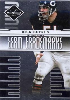 2008 Leaf Limited - Team Trademarks #T-25 Dick Butkus Front