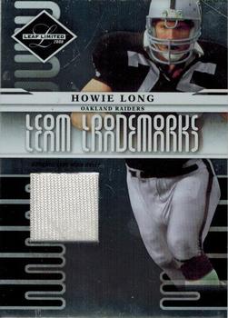 2008 Leaf Limited - Team Trademarks Materials #T-10 Howie Long Front