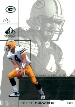 2001 SP Game Used Edition #35 Brett Favre Front