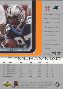 2001 SPx #14 Muhsin Muhammad Back