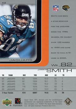 2001 SPx #42 Jimmy Smith Back