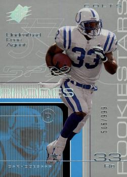2001 SPx #143 Dominic Rhodes Front