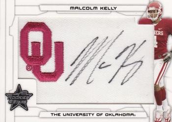 2008 Leaf Rookies & Stars - Rookie Patch Autographs College #241 Malcolm Kelly Front