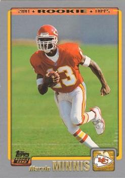 2001 Topps #343 Marvin Minnis Front