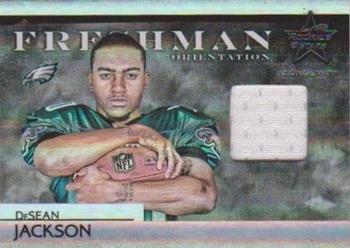 2008 Leaf Rookies & Stars Longevity - Freshman Orientation Materials Jerseys #FO-20 DeSean Jackson Front