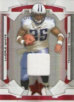 2008 Leaf Rookies & Stars Longevity - Materials Ruby #95 LenDale White Front
