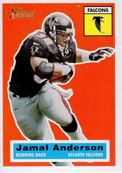 2001 Topps Heritage #20 Jamal Anderson Front