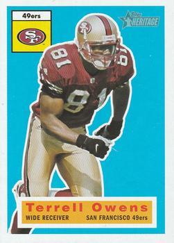 2001 Topps Heritage #39 Terrell Owens Front