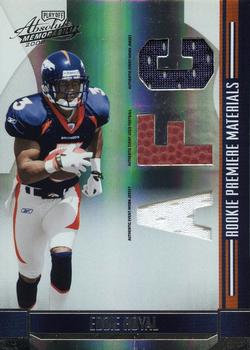 2008 Playoff Absolute Memorabilia - Rookie Premiere Materials AFC/NFC #277 Eddie Royal Front