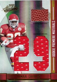 2008 Playoff Absolute Memorabilia - Rookie Premiere Materials Oversize Jersey Number #257 Jamaal Charles Front