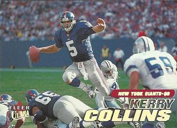 2001 Ultra #12 Kerry Collins Front