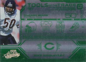 2008 Playoff Absolute Memorabilia - Tools of the Trade Green Spectrum #TOTT 20 Mike Singletary Front