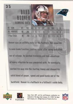 2001 Upper Deck MVP #35 Brad Hoover Back