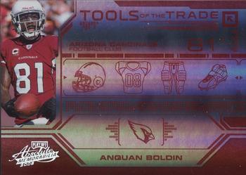2008 Playoff Absolute Memorabilia - Tools of the Trade Red Spectrum #TOTT 30 Anquan Boldin Front