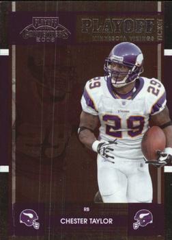 2008 Playoff Contenders - Playoff Ticket #57 Chester Taylor Front