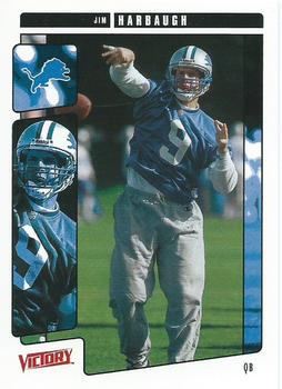2001 Upper Deck Victory #123 Jim Harbaugh Front