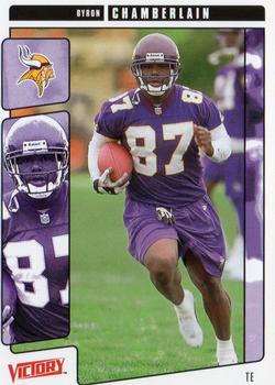 2001 Upper Deck Victory #191 Byron Chamberlain Front