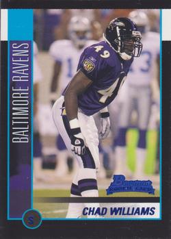 2002 Bowman #240 Chad Williams Front